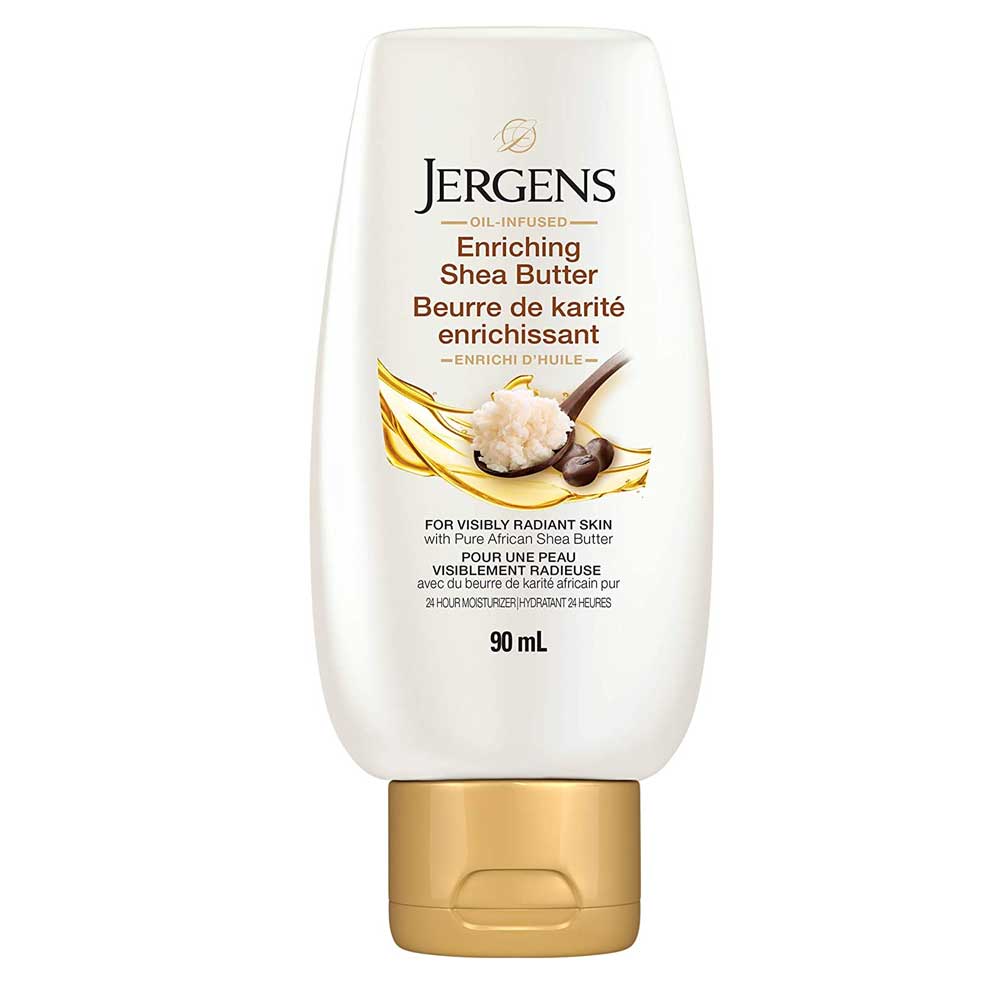 Jergens Oil-Infused Enriching Shea Butter 24-Hour Moisturizer 90ml
