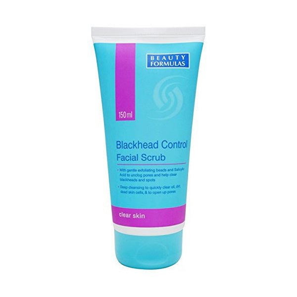 Beauty Formulas Blackhead Control Facial Scrub 150ml