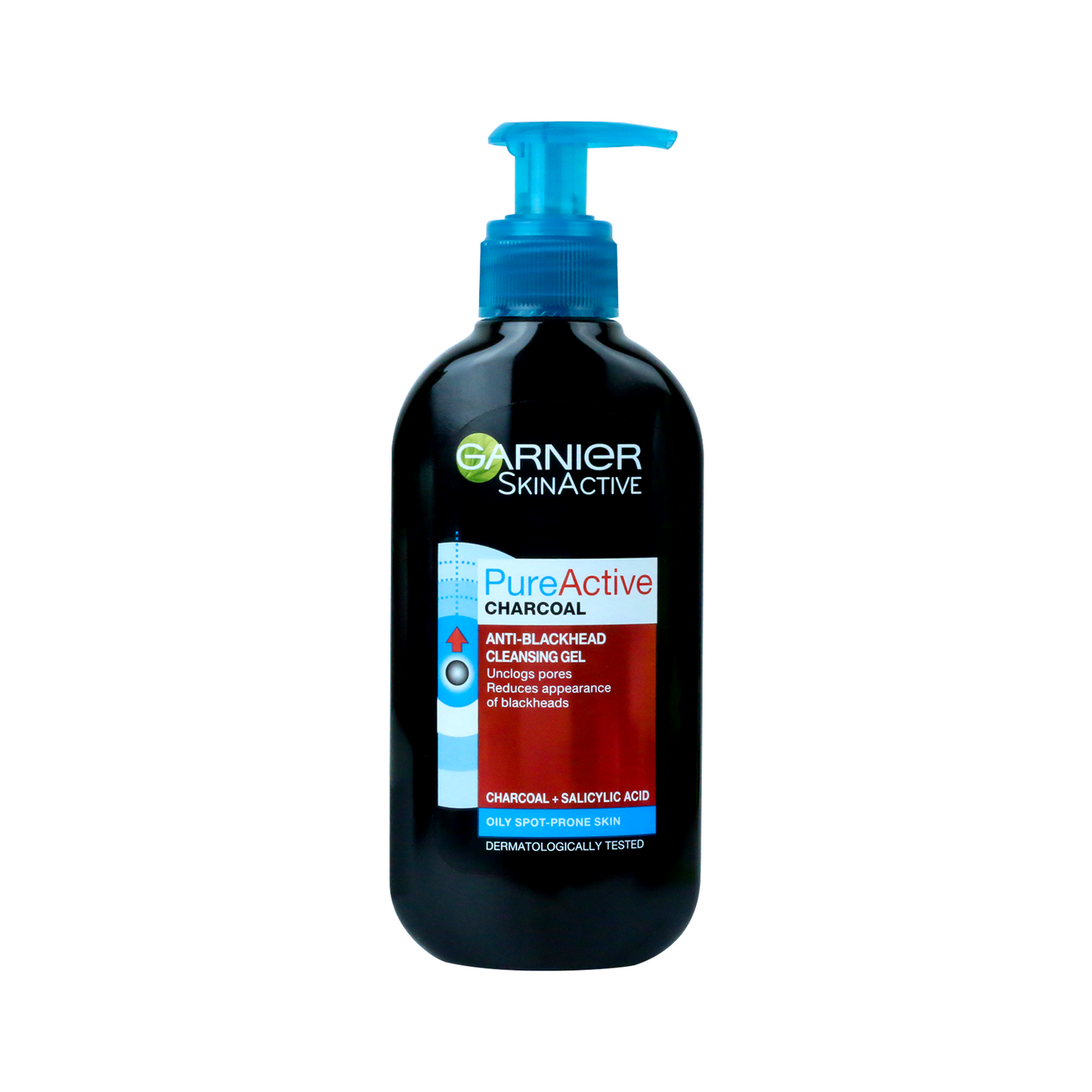 Garnier Pure Active Intensive Anti-Blackhead Charcoal Gel Wash 200 ml