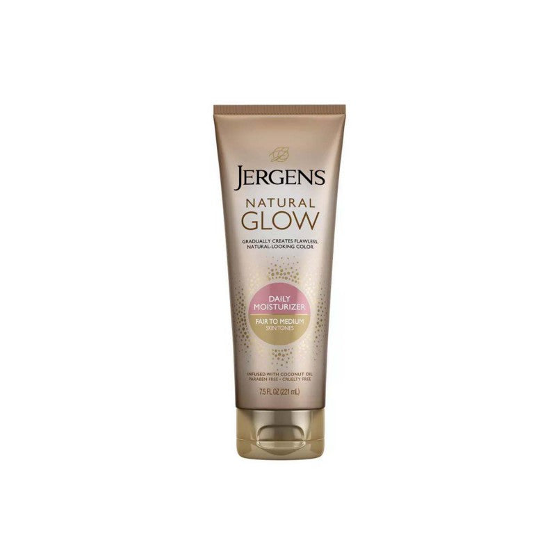 Jergens Natural Glow Daily Moisturizer Fair To Medium Skin Tone 221ml