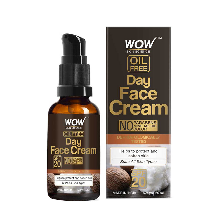 Wow Skin Science Day Face Cream – SPF 20 – with Rosehip Oil & Shea Butter