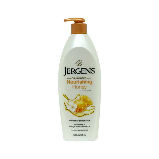 Jergens Oil-Infused Nourishing Honey Moisturiser 496ml